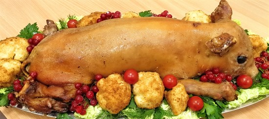 Поросенок запеченный - фото 5487