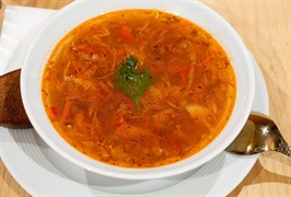 ЩИ со свежей капустой с мясом по домашнему